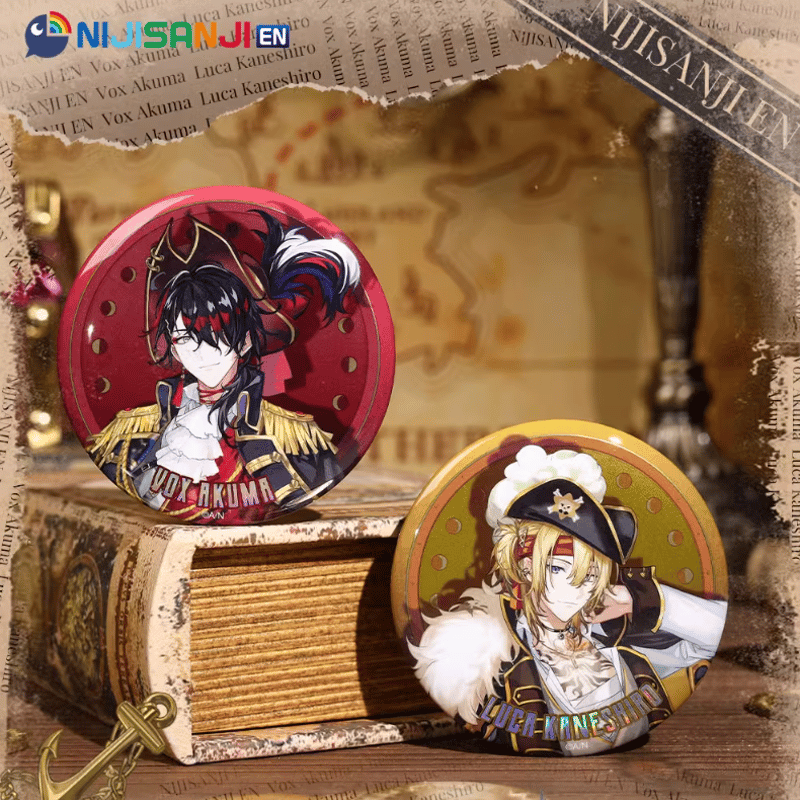 NIJISANJI EN「航海家シリーズ」缶バッジ | Nekotani
