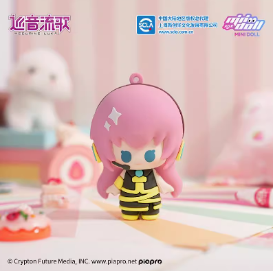 初音ミクxMINIDOLL「萌動未來シリーズ」ソフビキーホルダー | Nekotani
