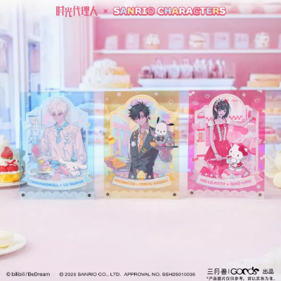 時光代理人 × Sanrio characters アクリルアートパネル | Nekotani