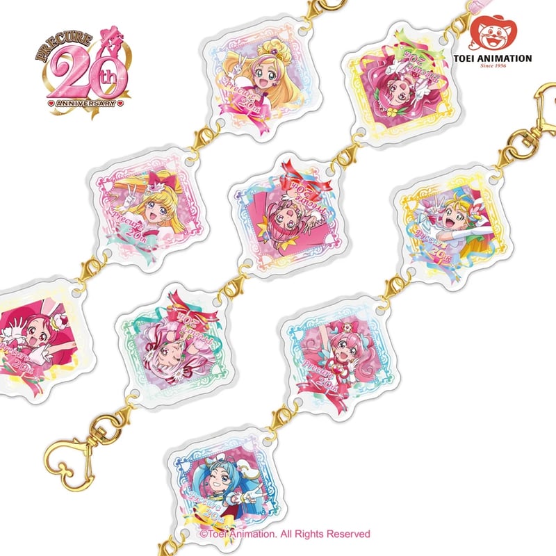 在庫品】プリキュア20周年 アクリルキーホルダー ボックス(6種類