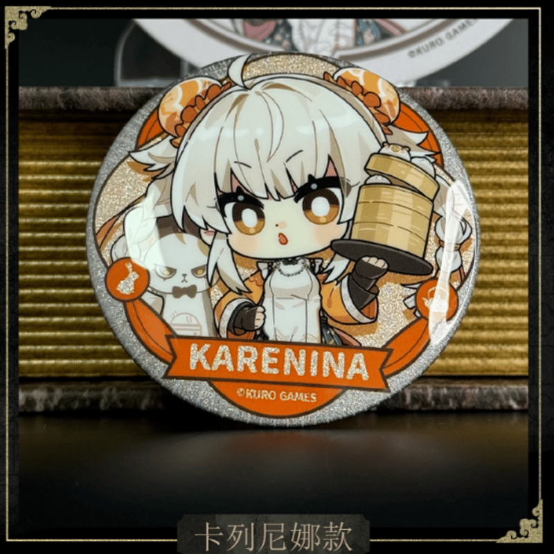 HAPPYZOO」パニシンググレイレイヴン Q版缶バッジ | Nekotani