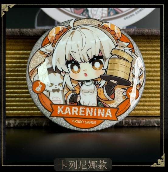 HAPPYZOO」パニシンググレイレイヴン Q版缶バッジ | Nekotani