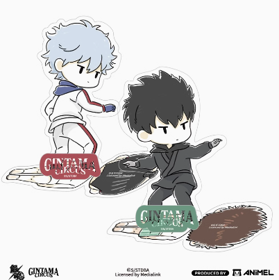 銀魂「20周年シリーズ」Q版アクリルスタンド | Nekotani