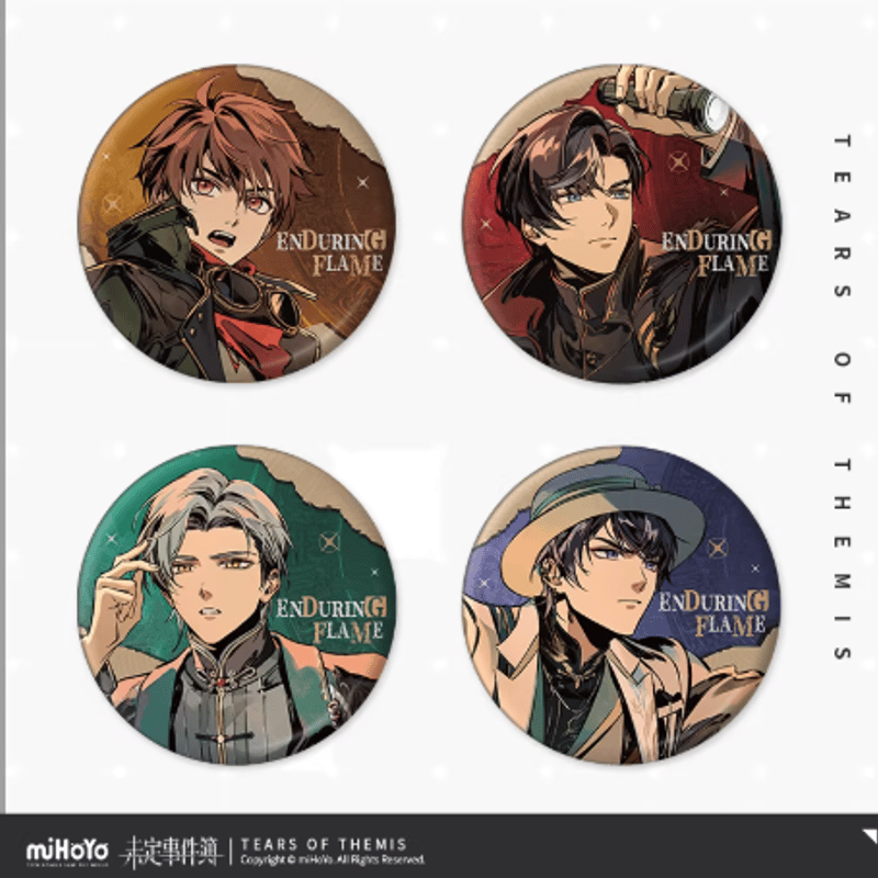 未定事件簿「故城长燃的薪火」缶バッジ | Nekotani