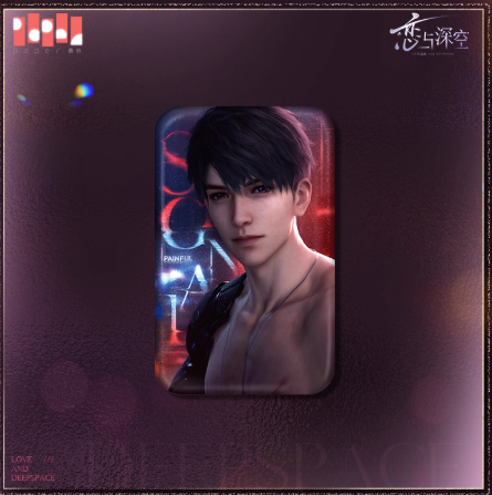 恋と深空 心影瞬間 スクエア缶バッジ シン 恋と深空 心影瞬間シリーズ スクエア缶バッジ【現品】 | 恋と深