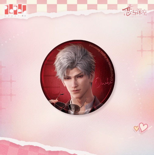 恋と深空　セイヤ　缶バッジ　心畔絮語 在庫品】恋と深空「心畔絮語シリーズ」缶バッジ | Nekotani