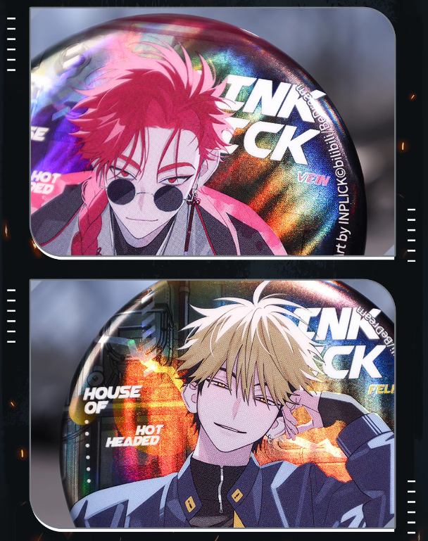 【最終値下げ】時光代理人　缶バッジ 時光代理人-LINK CLICK-缶バッジ トキ 並行輸入商品,時光代理人