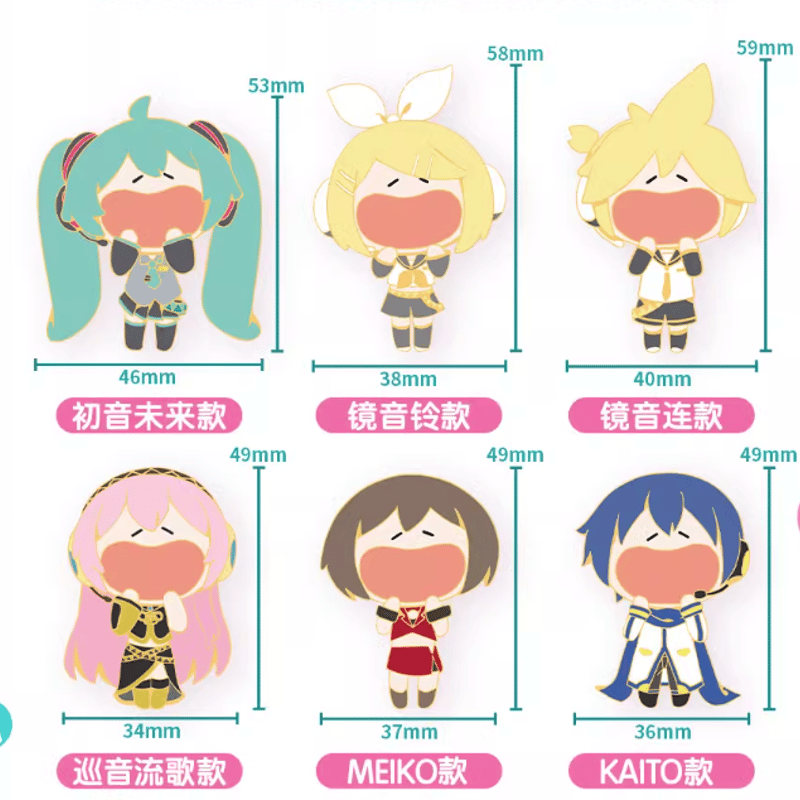 初音ミク ピンバッジ 4個セット 在庫品】初音ミク「UWAシリーズ」ピンバッジ | Nekotani