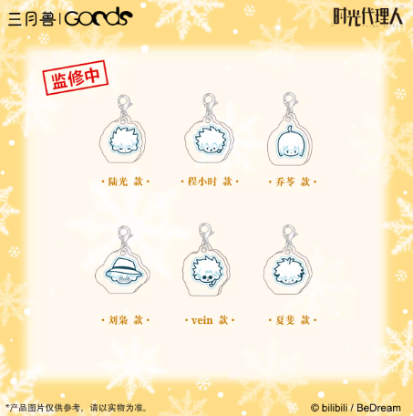 【激レア/美品】時光代理人 めじから アクリルキーホルダー 2種セット 時光代理人「Christmas Echoes」miniアクリルキーホルダー | Nekotani