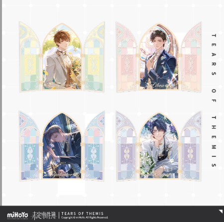 未定事件簿「五周年」Forever Begins With You 屛風アクリルスタンド |