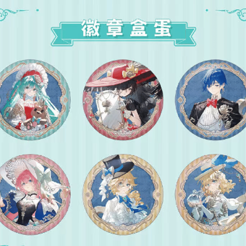 初音ミク×IPSTAR「人偶瑰夢」缶バッジ ランダム/ボックス | Nekotani