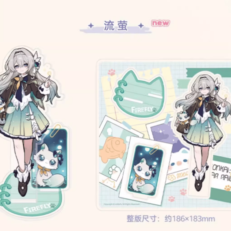 崩壊:スターレイル「小不点猫猫シリーズ」アクリルスタンド