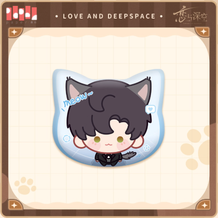 恋と深空「貓很想你」Q版缶バッジ | Nekotani