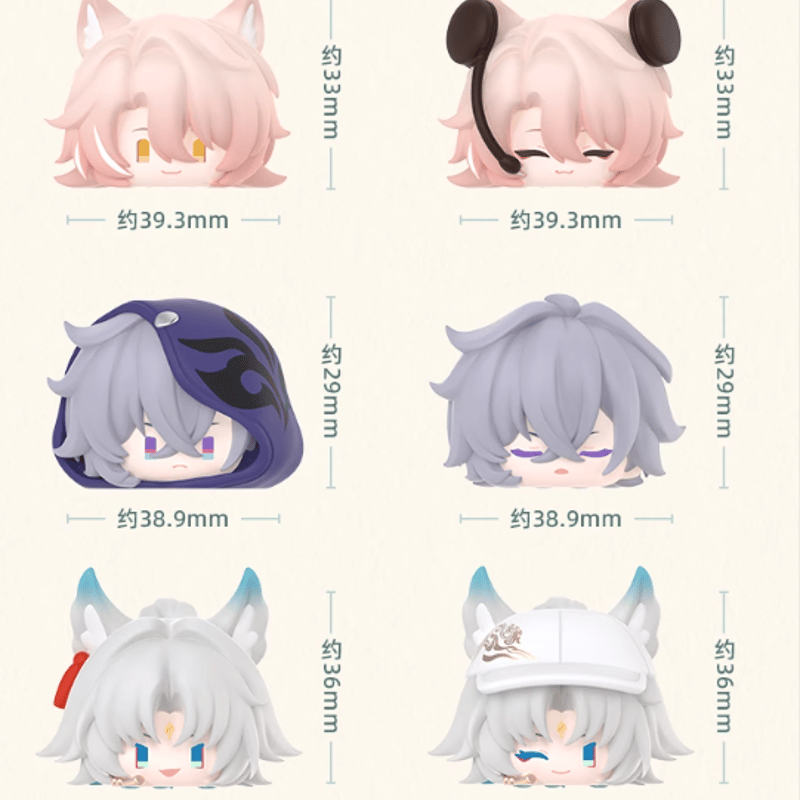 崩壊：スターレイル「Q版叠叠乐」第三弾 フィギュア | Nekotani