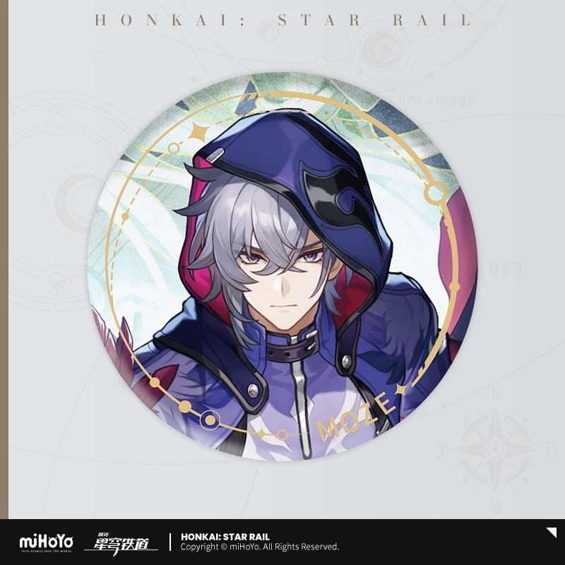 崩壊スターレイル モゼ 立ち絵缶バッジ まとめ売り 崩壊:スターレイル モゼ 缶バッジ | Nekotani