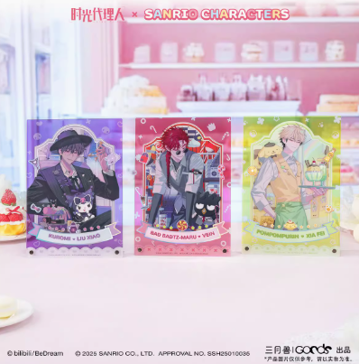 時光代理人 × Sanrio characters アクリルアートパネル | Nekotani
