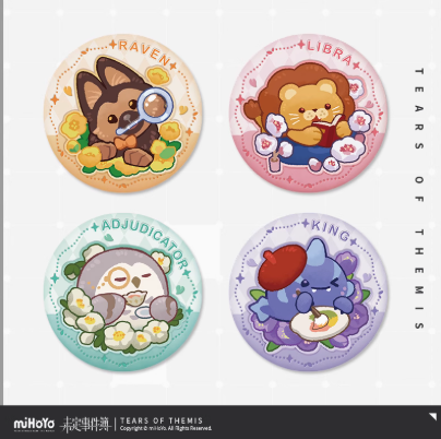 未定事件簿 ほよフェス 缶バッジ 未定事件簿 ほよフェス 缶バッジ 未定事件簿 ほよフェス 缶バッジ