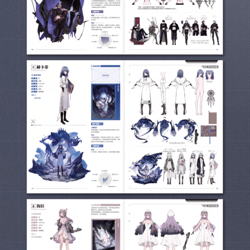 無期迷途「MBCC機密檔案」美術設定集VOL.1 | Nekotani