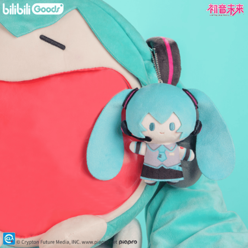 初音ミク チャーム 初音ミク「miniQシリーズ」ぬいぐるみチャーム ランダム