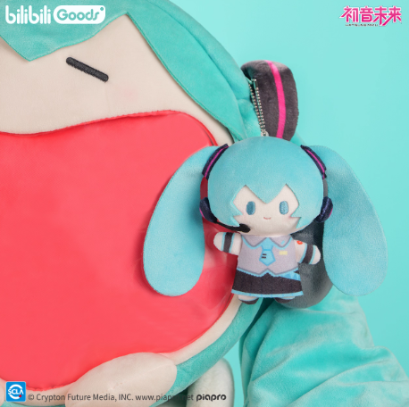 在庫品】初音ミク「miniQシリーズ」ぬいぐるみチャーム ランダム