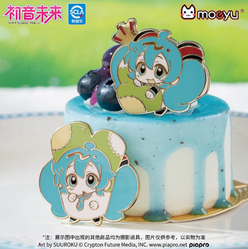 初音ミク × moeyu「AMUシリーズ」ピンバッジ ランダム1点 | Nekotani