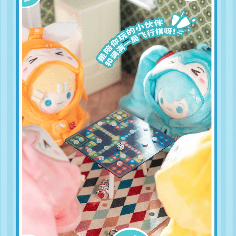 moeyu】初音ミク「迷你披肩シリーズ」ぬいぐるみチャーム | Nekotani