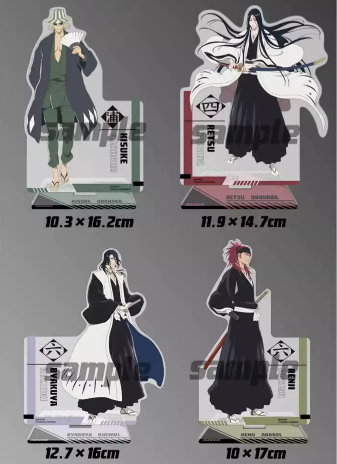 BLEACH 千年血戦篇 中国限定 缶バッジ/アクリルスタンド BLEACH 千年血戦篇 中国限定 缶バッジ/アクリルスタンド