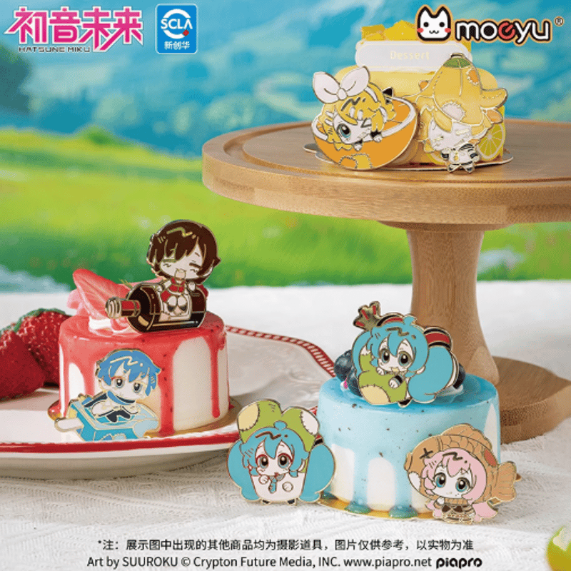 初音ミク × moeyu「AMUシリーズ」ピンバッジ ランダム1点 | Nekotani