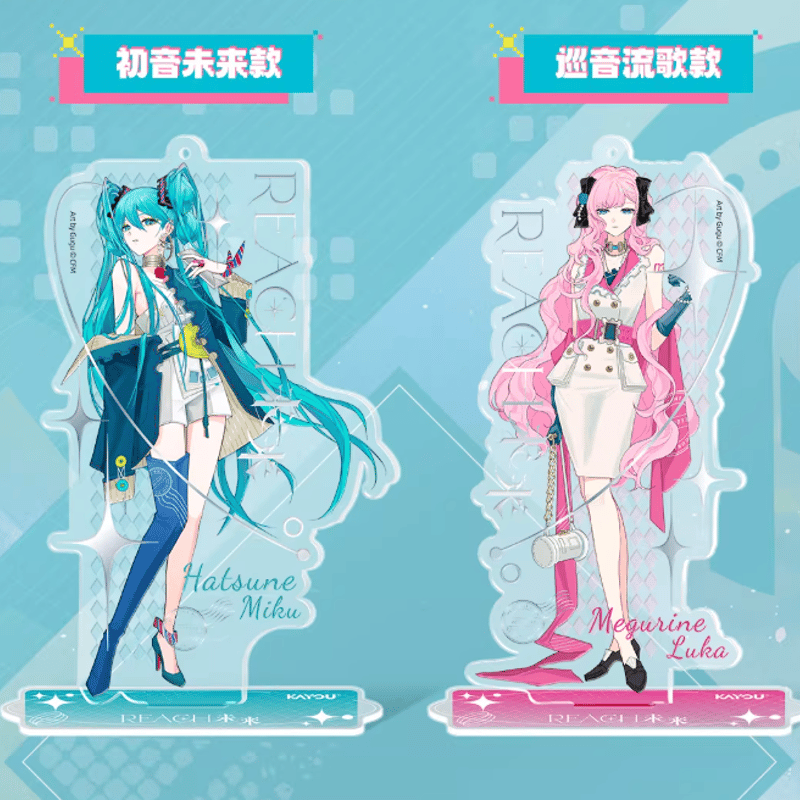 mitsu ν[NEU]アクスタ未使用品 初音ミク「reach未來シリーズ」アクリルスタンド | Nekotani