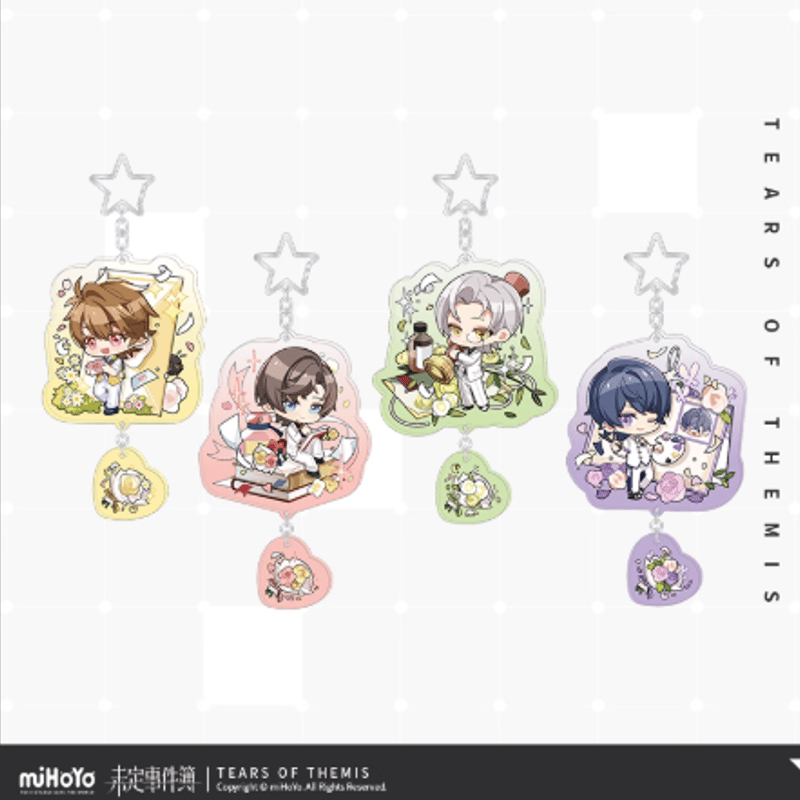 未定事件簿「五周年」梦屿邀约-Q版アクリルキーホルダー | Nekotani