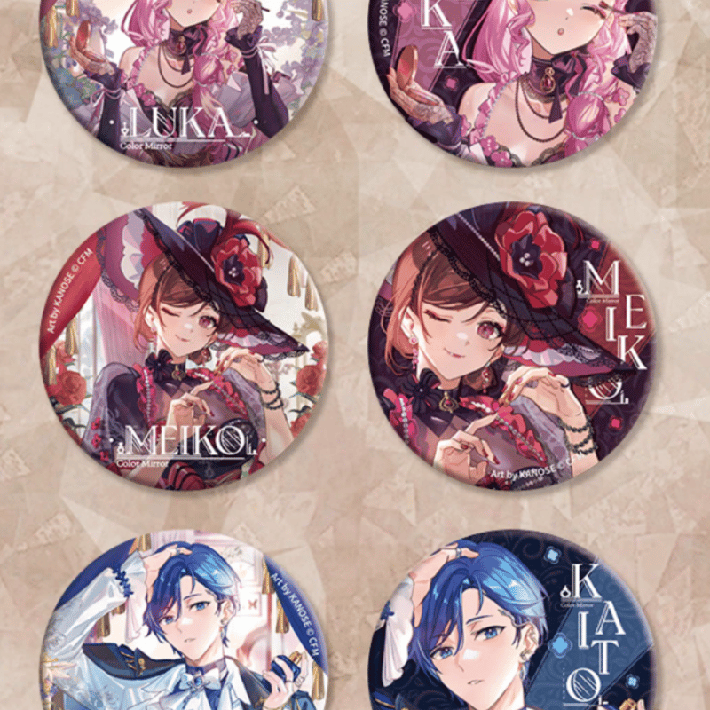 初音ミク グッズ フィギュア 缶バッジ 他 初音ミク「映·彩シリーズ」缶バッジ ランダム/ボックス | Nekotani