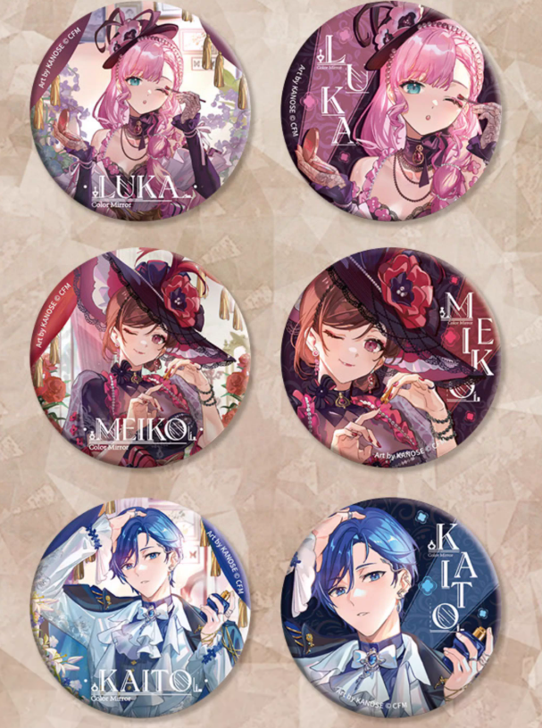 初音ミク「映·彩シリーズ」缶バッジ ランダム/ボックス | Nekotani