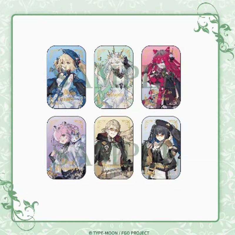 FGO 通常 缶バッジ】FGO 霊基召喚缶バッジ Vol.10 太公望 9点セット