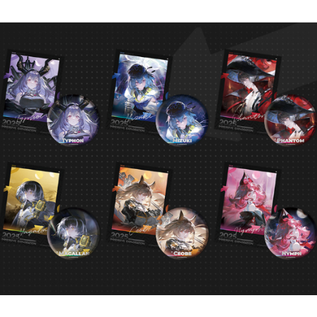 アークナイツ　引星ソーンズ　缶バッジ　チケット　アクリルブロック　切手風カード アークナイツ 引星ソーンズ 缶バッジ チケット アクリルブロック