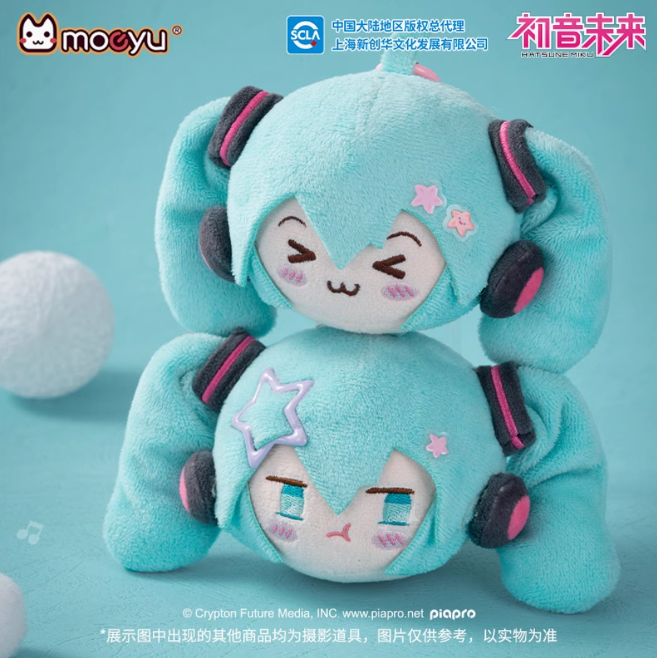 iLiFE! ぬいぐるみ 真守みゅう 推しぬい マスコット 缶バッジ おまけ付き 在庫品】初音ミク × moeyu「fufu」ぬいぐるみキーホルダー | Nekotani