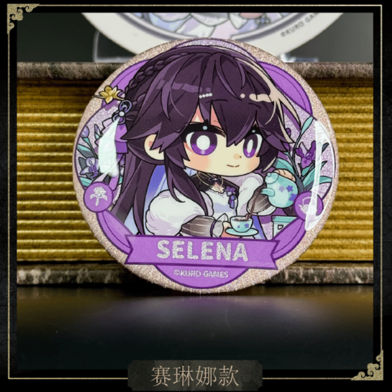 HAPPYZOO」パニシンググレイレイヴン Q版缶バッジ | Nekotani