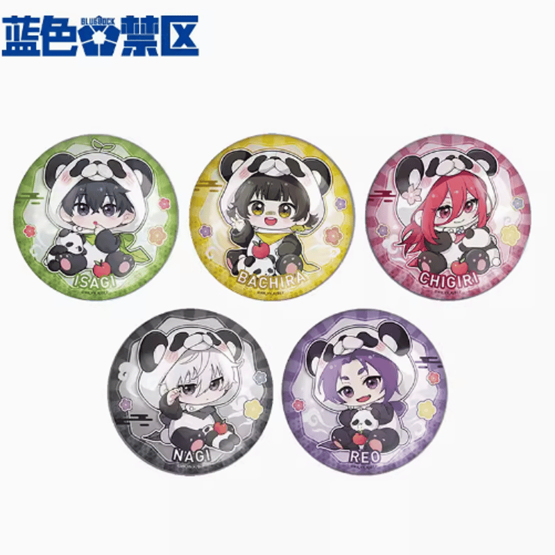 ブルーロック「パンダシリーズ」缶バッジ | Nekotani