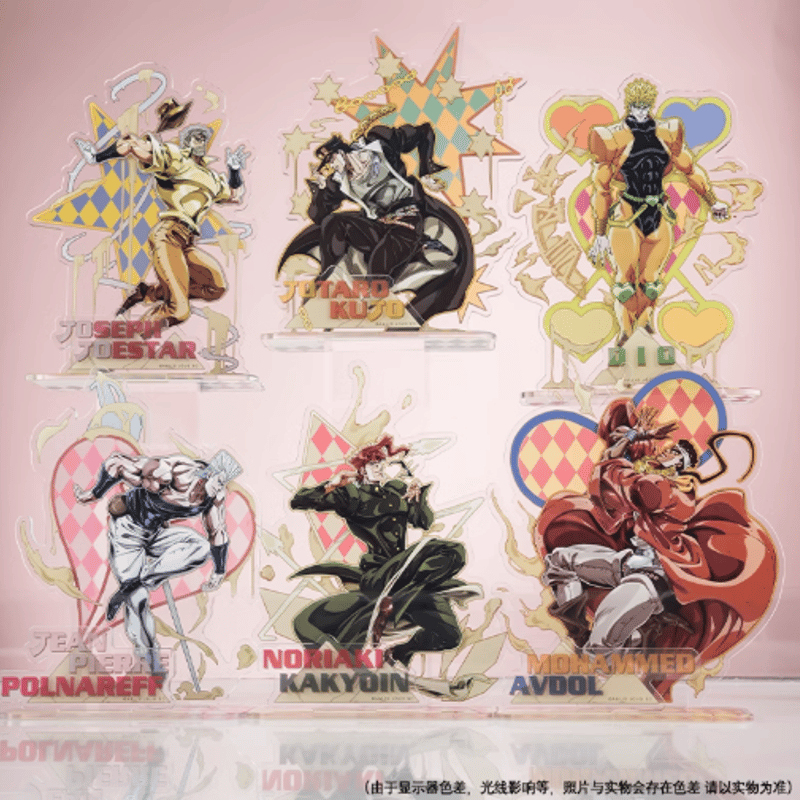 ジョジョの奇妙な冒険 × KUMAGUZI「第一弾」アクリルスタンド | Nekotani