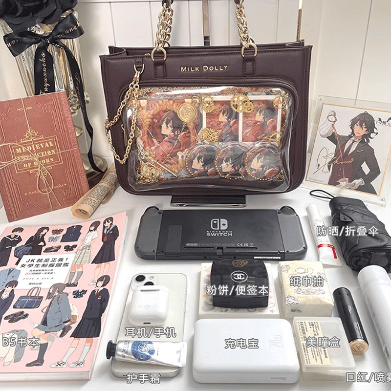 あくねこ ハナマル 痛バッグ 在庫品」FuyuuNeko アーガイル痛バッグ 発送予定：7日内 | Nekotani