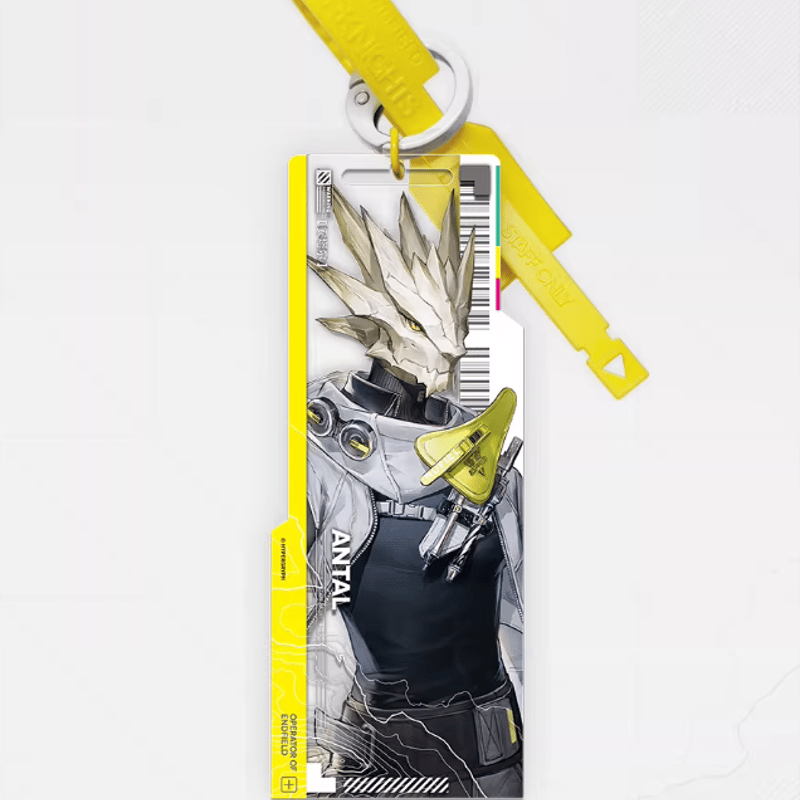 アークナイツ：エンドフィールド「啓程補給」アクリルストラップ-白