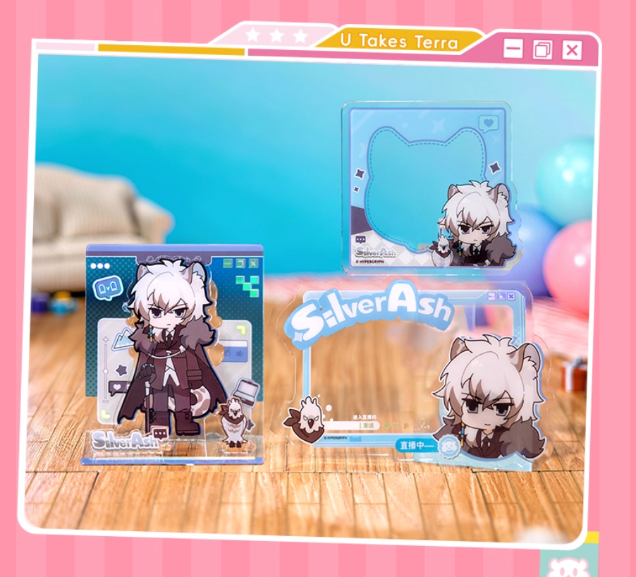GOODSFUN】アークナイツ：テラライブ 立体カード＆クリアカードセット
