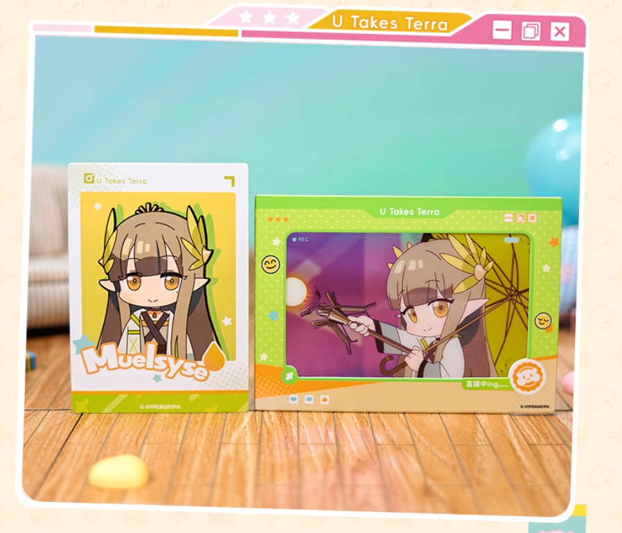 GOODSFUN】アークナイツ：テラライブ チェキ風カードセット（8枚入り