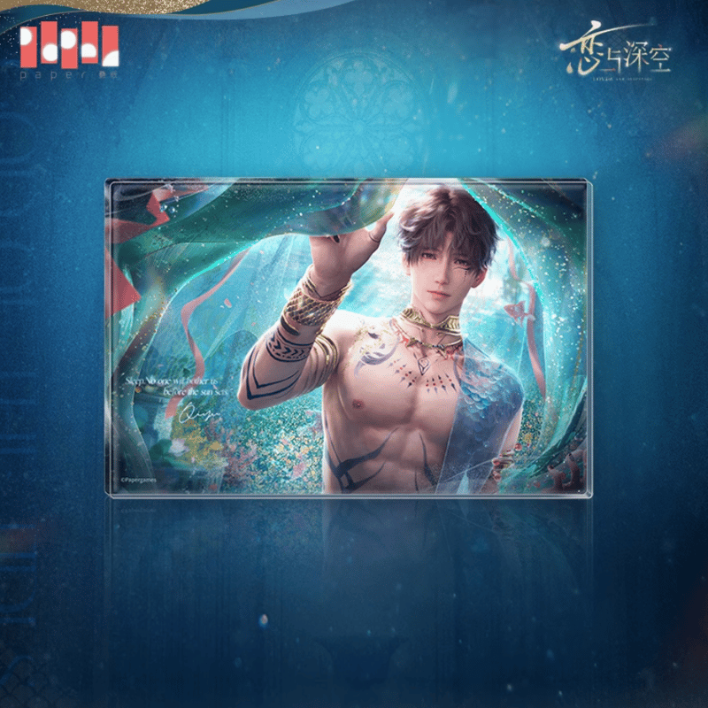 在庫品】恋と深空「ホムラ・潮汐之神」流砂アクリルブロック | Nekotani