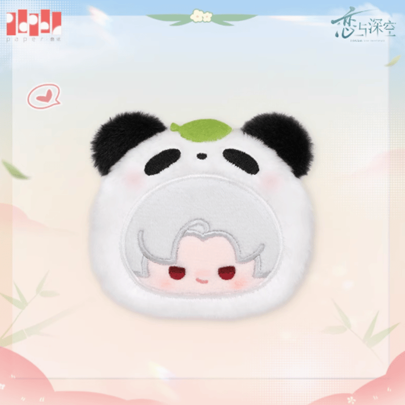 在庫品】恋と深空「竹林淺語」ぬいぐるみブローチ | Nekotani