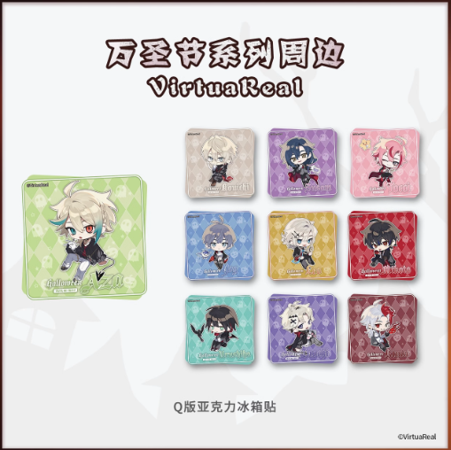 VirtuaReal「Halloween」アクリルマグネット | Nekotani