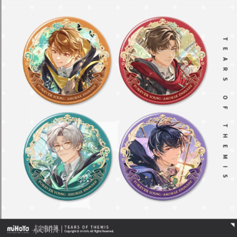 未定事件簿「心動魔咒」缶バッジ | Nekotani