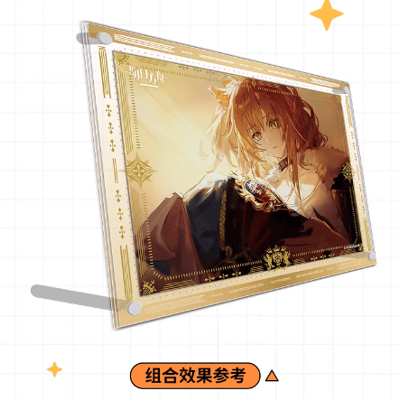 在庫品】アークナイツ「兔兔尋路季」アクリルフォトフレーム＆ポスト