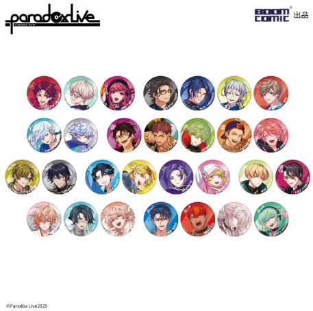 Paradox Live × BOOMCOMIC「幻影シリーズ」缶バッジ | Nekotani