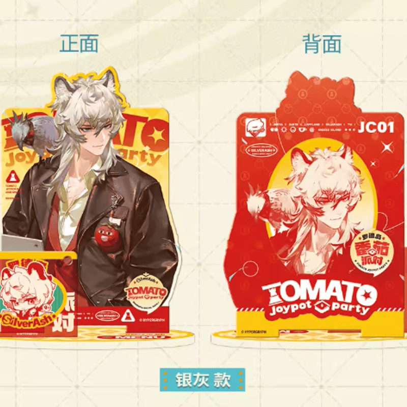 アークナイツ「天空之上シリーズ」アクリルスタンド-羅德島番茄派對