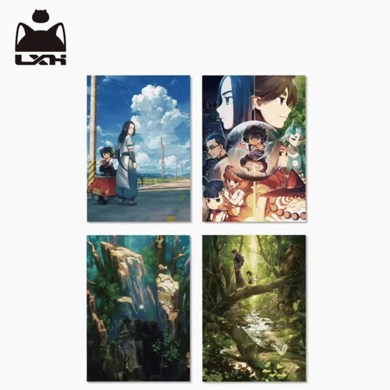 羅小黒戦記　キャンバスボード×3　まとめ売り 羅小黒戦記2 ぼくらが望む未来【ムビチケカード第2弾】』前売券